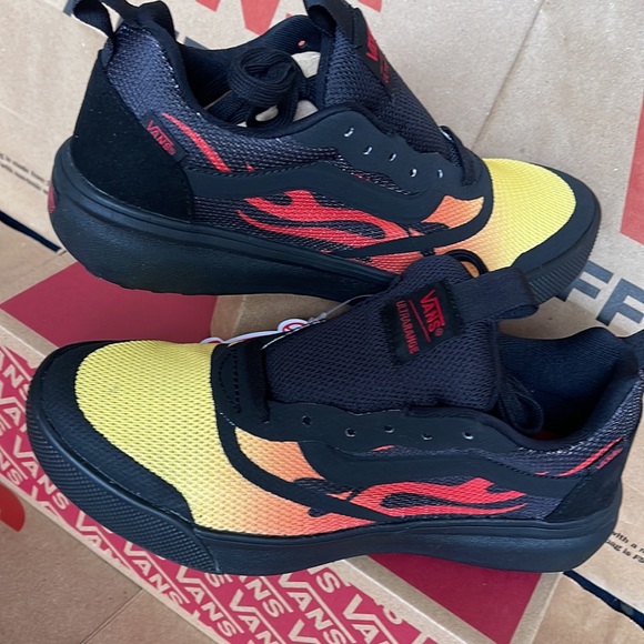 Vans Ultrarange Rapidw Flame Black sneakers WMNS - Picture 11 of 16